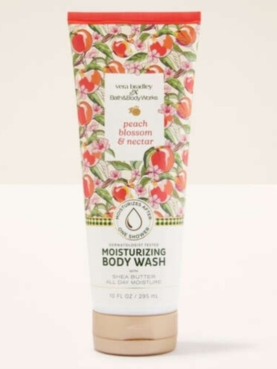 Vera Bradley Other - VERA BRADLEY Peach Blossom & Nectar Moisturizing Body Wash Bath & Body Works